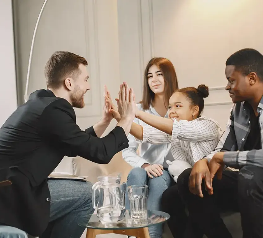 Family therapy with Nelson Counseling