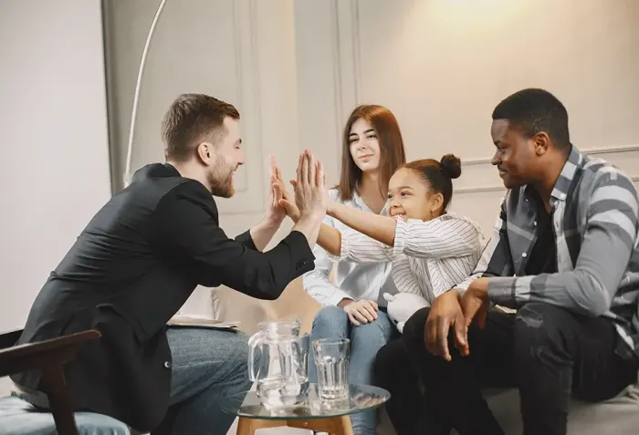 Family therapy with Nelson Counseling