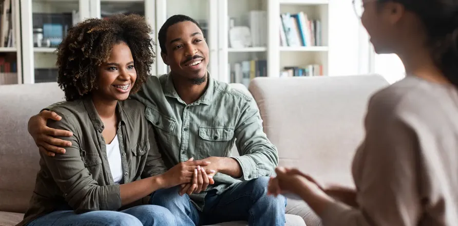 Couple doing counseling