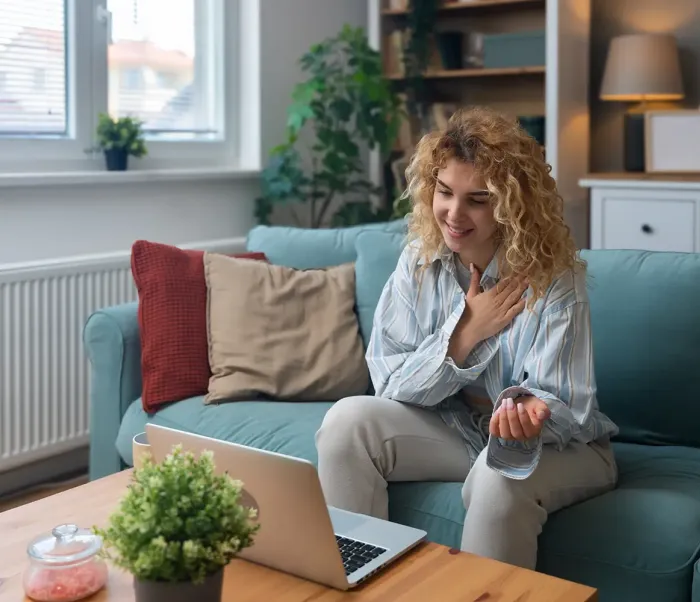 Telehealth therapy with Nelson Counseling