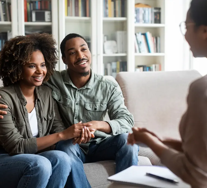 Couple doing counseling